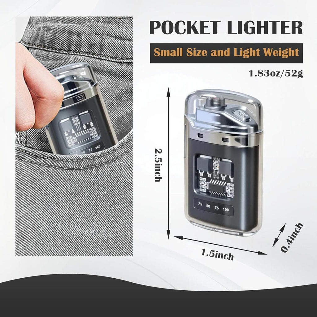 Stylish Dual Arc Electric Lighter