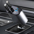 Retractable 4-in-1 Super-Fast Car Charger (120W)
