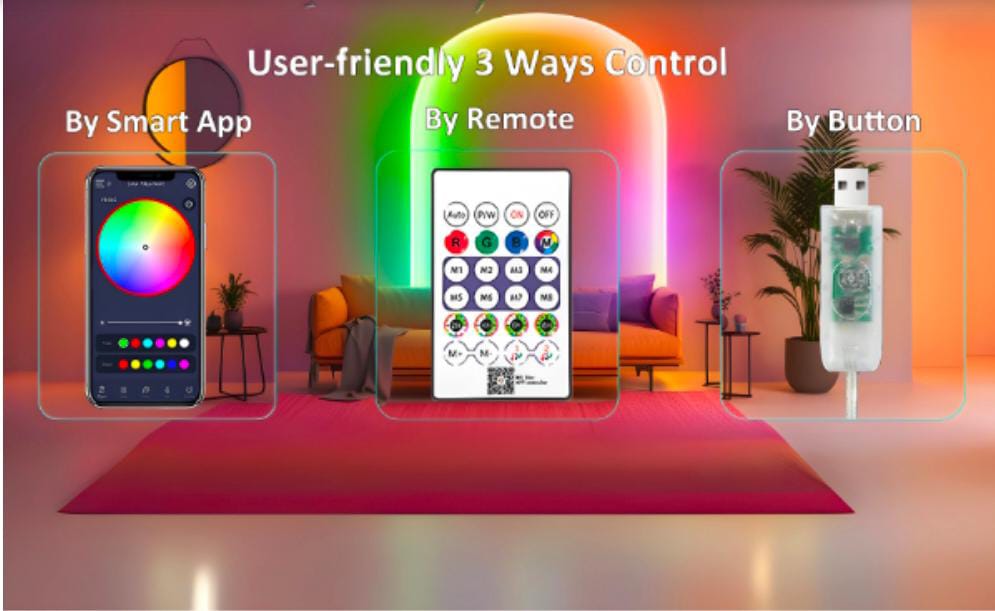 Smart Neon Strip RGB LED Strip Lights